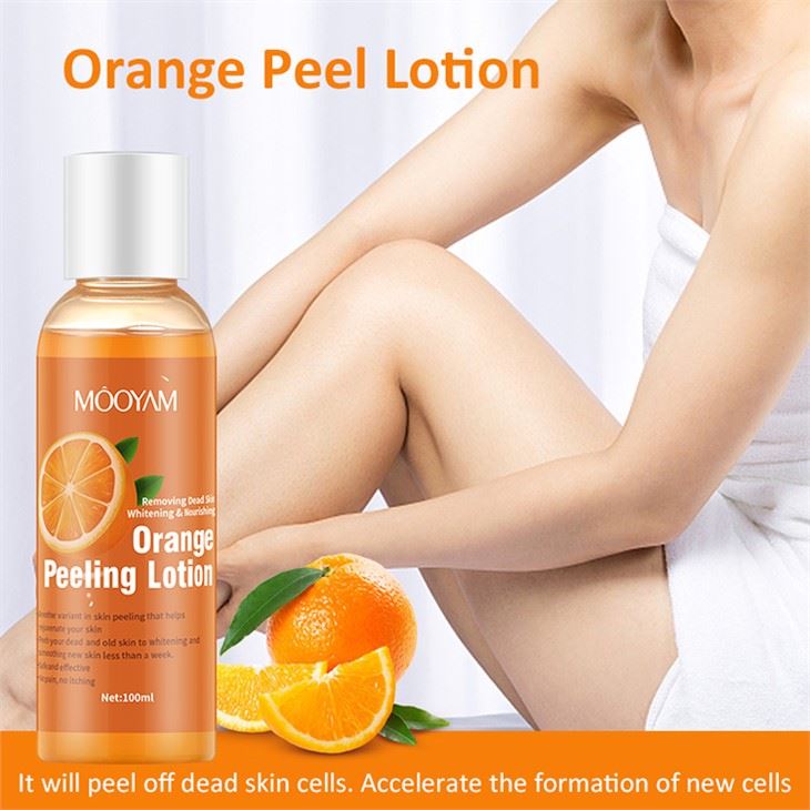 Body Glow Orange Peeling Lotion