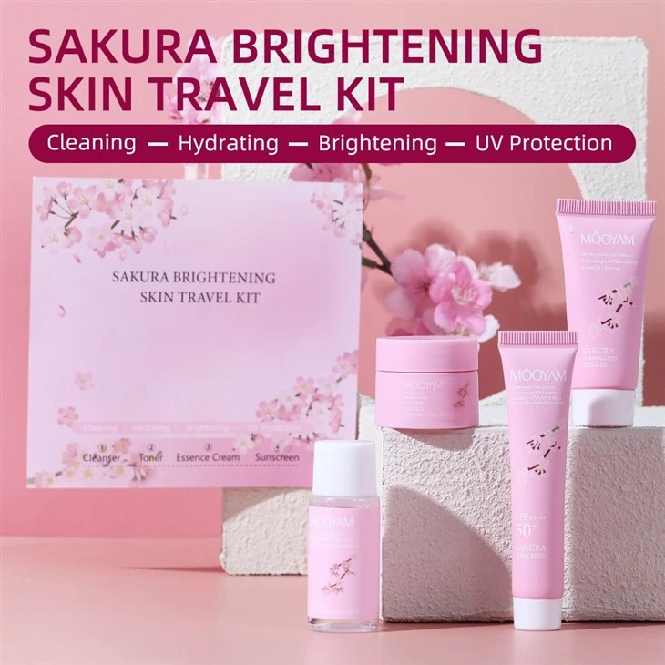 MOOYAM SAKURA BRIGHTENING SKIN TRAVEL KIT
